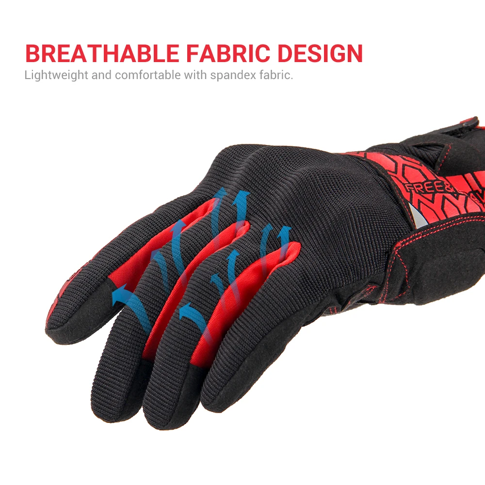 Screen touch motorcycle gloves men/women full-finger breathable racing off-road ADV bicycle riding moto | Автомобили и мотоциклы