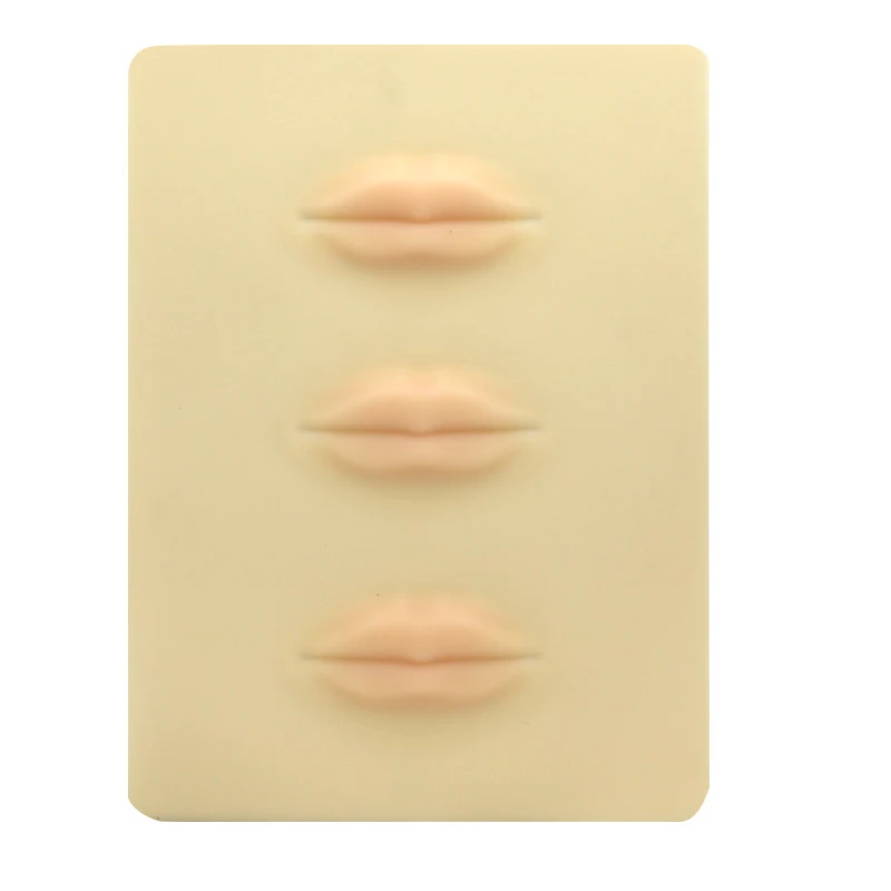 3D Lip Практика латекса 3D бровей практика кожи лица губ брови аксессуары для микроволокна татуировки Поставки Перманентный макияж помощь использования - Цвет: 3D Lip