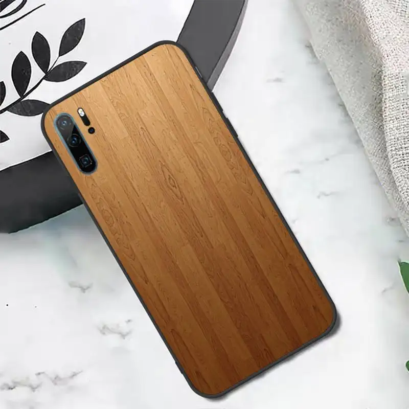 

Wood grain pattern painting Phone Case For Huawei honor Mate P 10 20 30 40 i 9 8 pro x Lite smart 2019 nova 5t