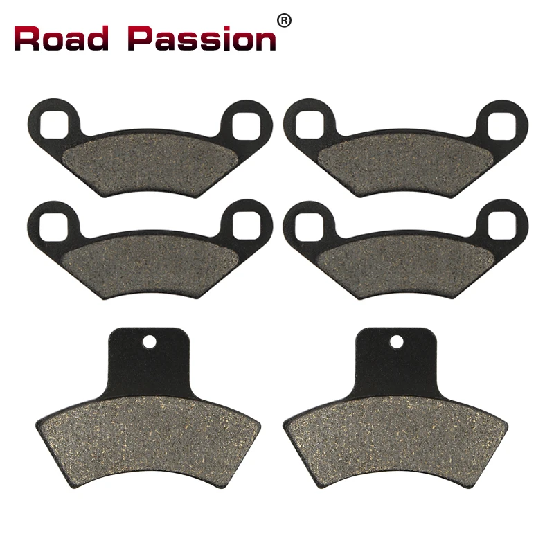 Road Passion Motorcycle Front and Rear Brake Pads for POLARIS 250 325 425 500 Magnum 325 2000-2002 400 Xplorer 455cc Diesel road passion motorcycle front and rear brake pads for suzuki gsx250 gsx 250 2002 2003 2004 2005