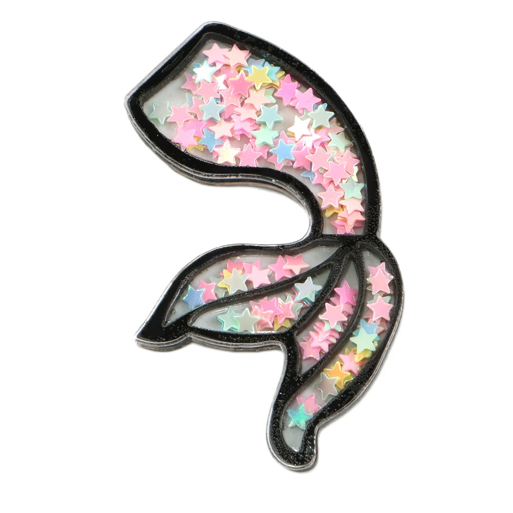 David accessories 5 шт. фруктовые конфеты рыбные блестки жидкий акриловый песок чехол для