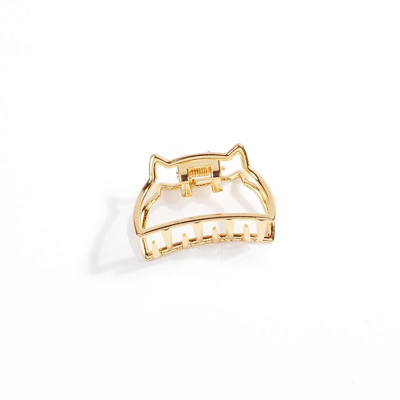 9 Styles Geometric Hair Claw For Women Girls Clamps Hair Crab Metal Gold Hair Clip Claw Accessories Hairpins Ornament - Цвет: 3