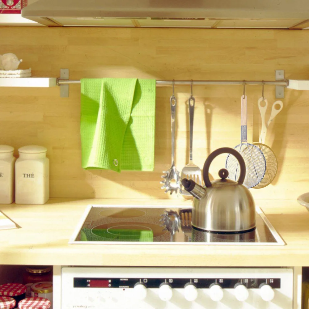 

Stainless Steel Strainer Thicken Wooden Handle Skimmer Ladle Home Kitchen Noodles French Fries Strainer for Home Restaurant (Dia