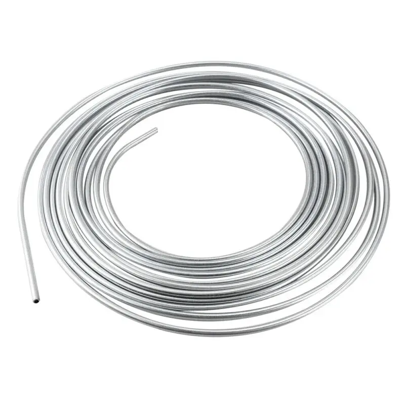hot sale 25 ft 316 brake line kit steel tube roll silver flexible with 16fittings brand new and high quality free global shipping