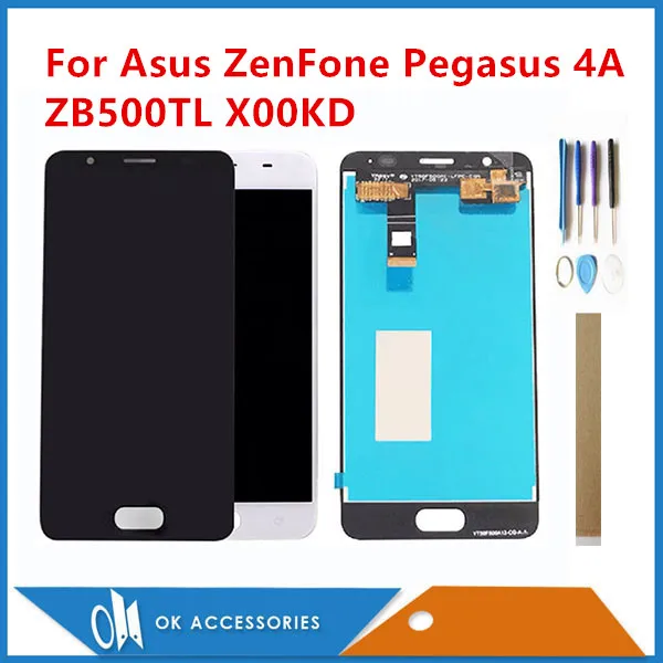 ЖК-дисплей с сенсорным экраном для Asus ZenFone Pegasus 4A ZB500TL X00KD | Мобильные телефоны и