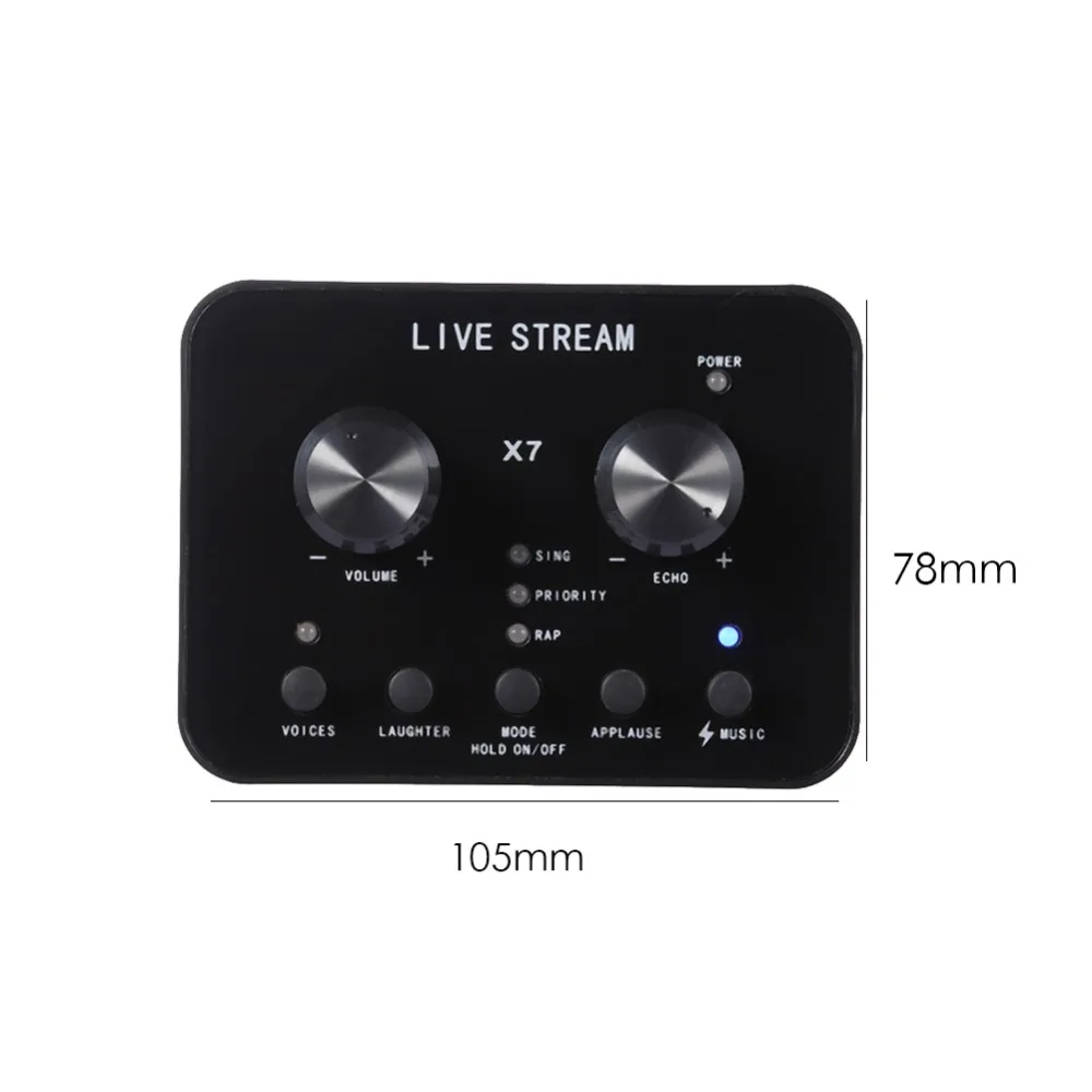 ALLOYSEED V8 аудио USB микрофон гарнитуры трансляция Live звуковая карта 112 виды Электрический звуковой трансляции для телефона компьютер PC аудиокарта звуковая карта внешняя звуковая карта