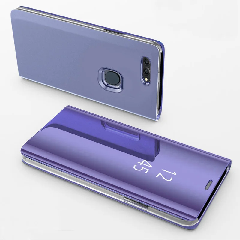 Умный зеркальный чехол для huawei P20 P30 Honor 20 10 9 Lite mate 20 Pro, откидной Чехол-подставка для P Smart Z Y9 Y6 Y7 Nova 3i 4 чехол s
