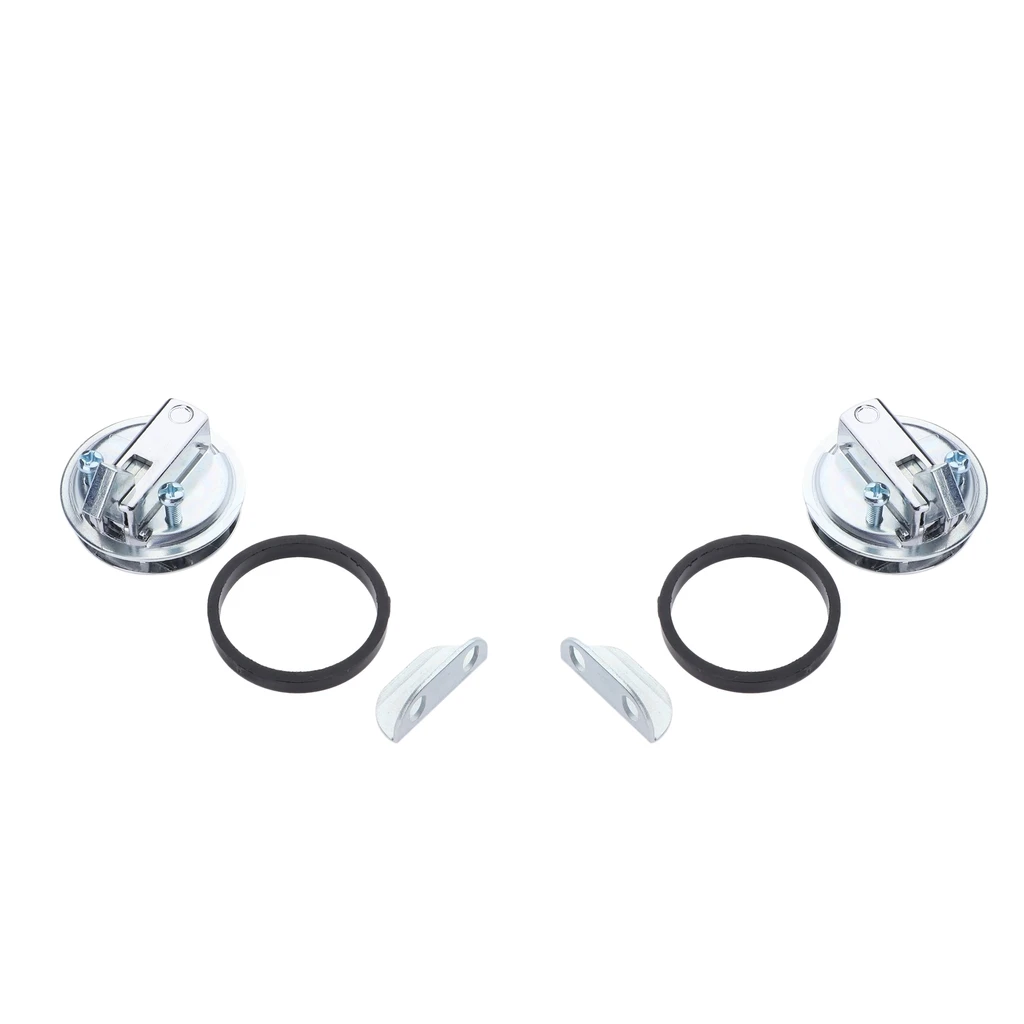 

2 x 316 Marine Grade Stainless Steel Round Hatch Flush Boat Hatch Lift Ring 45mm