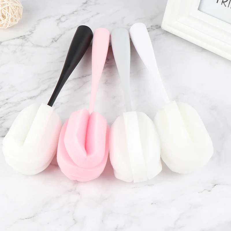 Губка с ручкой щетка для бутылки стакан мытья стекла инструмент очистки губка