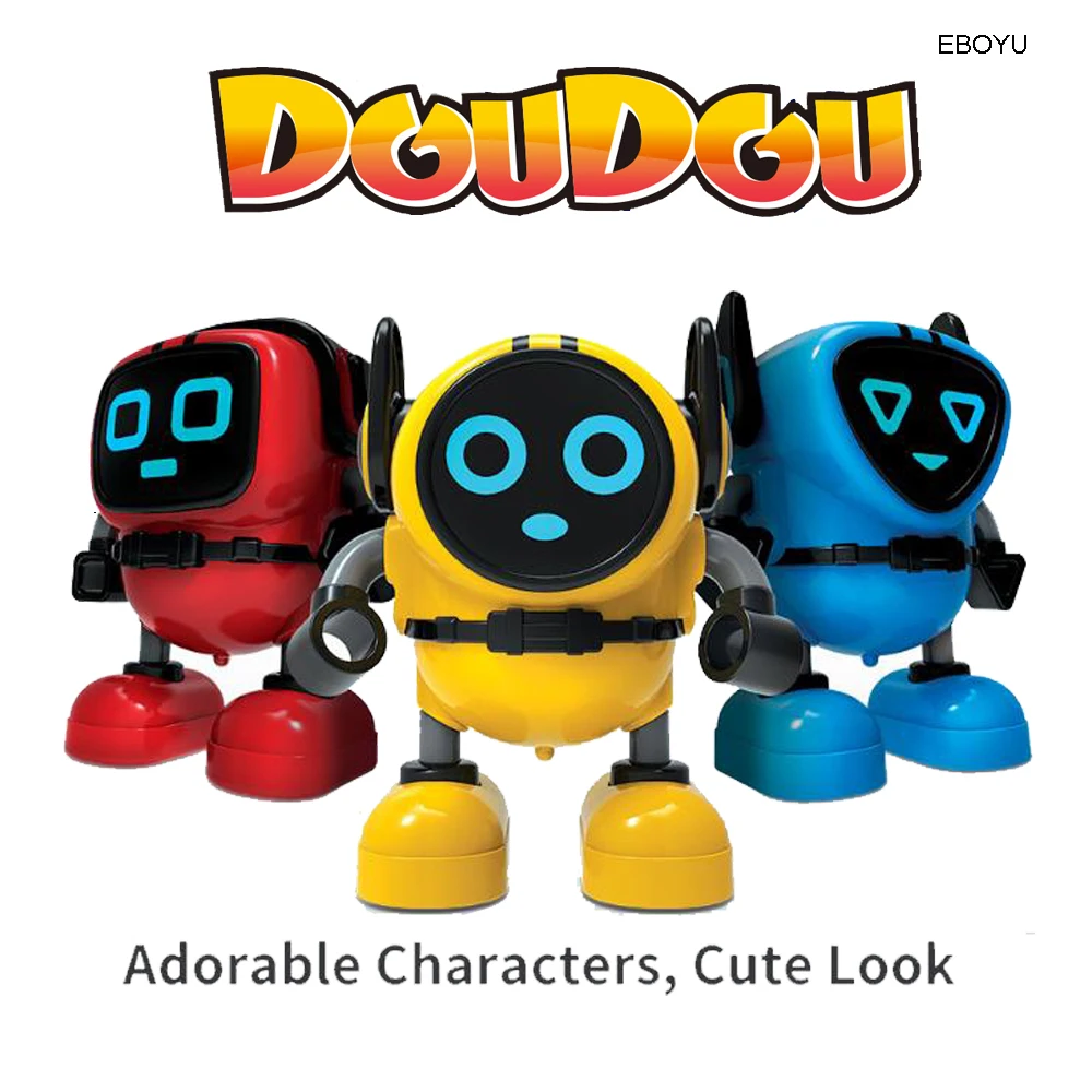 Новинка игрушка EBOYU R7 для игр вращающийся робот боевой гироскоп тянущийся