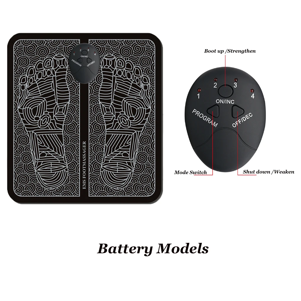 

Foot Massager Mat Massageador Pes Electroestimulador Muscular Electric EMS Health Care Relaxation Terapia Fisica Massage Dos