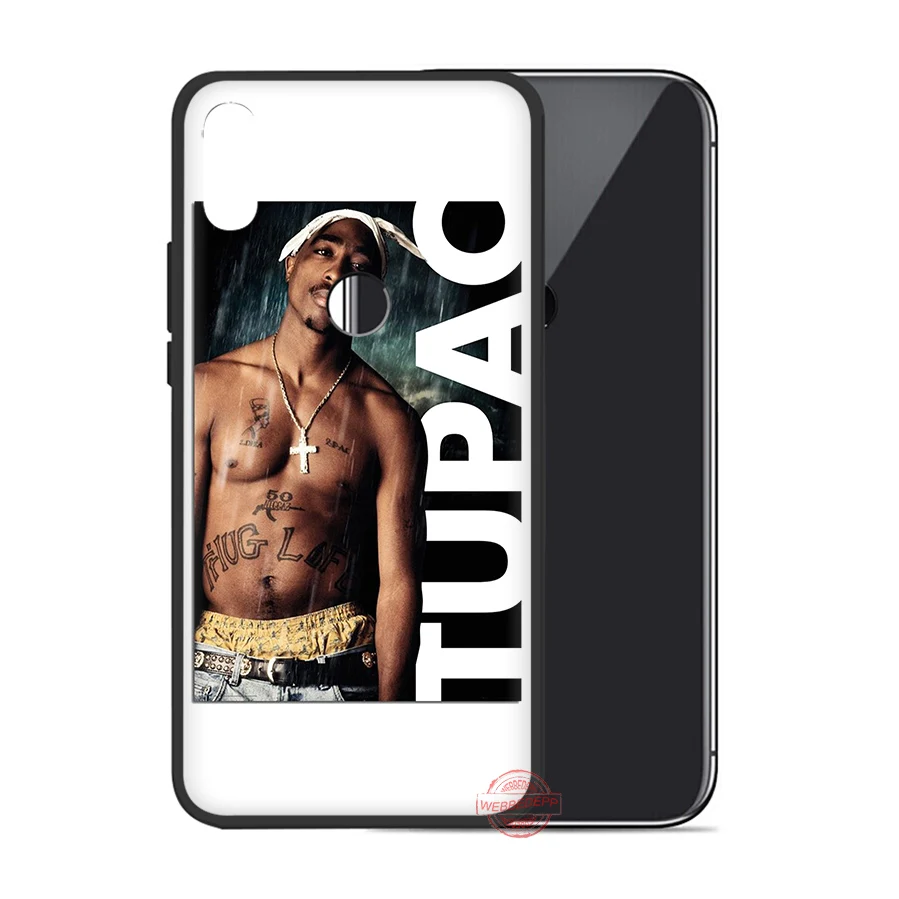 WEBBEDEPP 2pac Tupac And Biggie Soft Case for Huawei P Smart Z Plus 2018 2019 &amp Y6 Y7 Y9 Prime V20 | Мобильные телефоны и