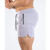 SIPERLARI Men's Zip pocket Fitness Gyms Shorts Mens Summer Running Short Pants Male Jogger Workout Beach sport shorts 2021 New 3