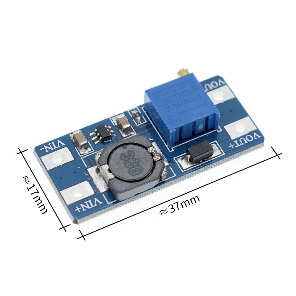 10 шт./лот MT3608 2A Max DC шаг вверх Мощность модуль усилителя модуль|dc-dc step up|power modulestep up |