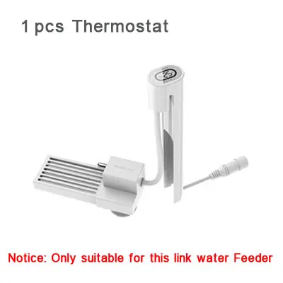 1PCS thermostat PETKIT автоматический питомец кошка фонтан Электрический Собака Кошка питомец немой поилка питатель миска питатель для домашних животных диспенсер для питьевой воды - Цвет: 1PCS thermostat