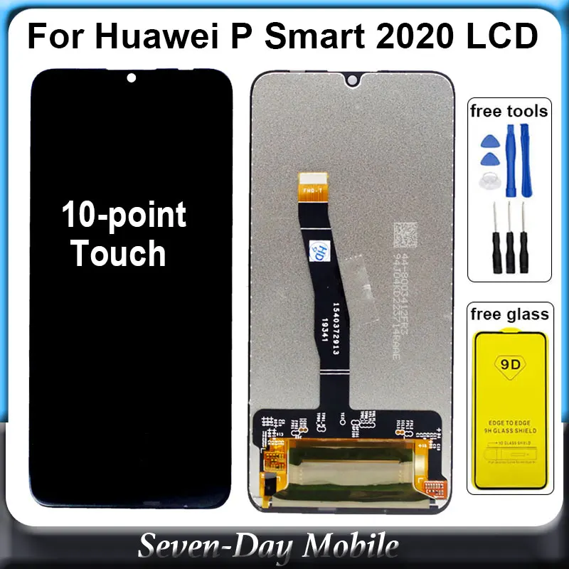 Оригинальный дисплей для Huawei P Smart 2020 ЖК экран сенсорный дигитайзер сборка с