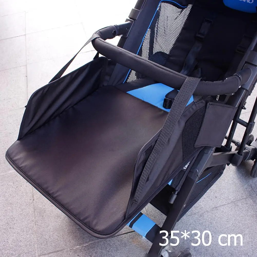 

Practical Baby Stroller Extension Footrest Oxford Cloth Durable Footboard Infant Kid Trolley Pram Accessories 35x30