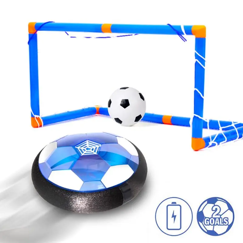 

Hover Soccer Ball Electric LED Suspension Football with 2 Goals Indoor Outdoor B36E