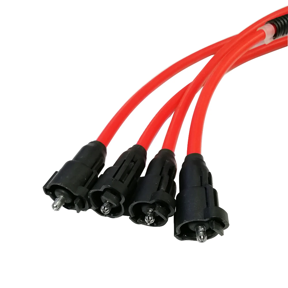Cable Kit Spark Plug Wire ignition cable 90919-22386 90919-22400 3SFE 4SFE 5SFE For Toyota Camry Mark II RAV4 Vista | Автомобили и
