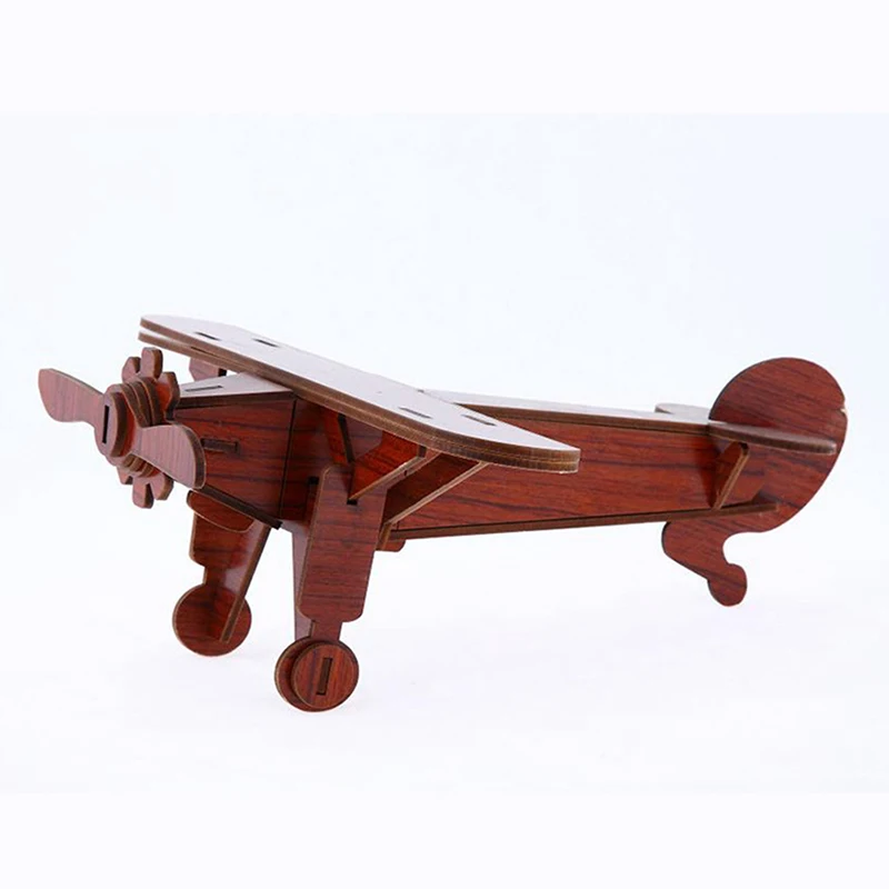 3D деревянные Детские пазлы сделай сам игра игрушка вызов подарок для хобби