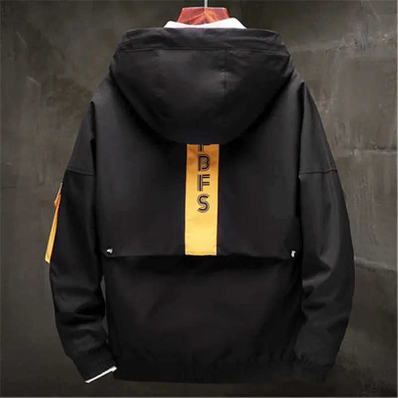 

Bomber Jacket Men Mulit-Pocket Cargo Bomber Jackets Designer Autumn Hip Hop Windbreaker Coats