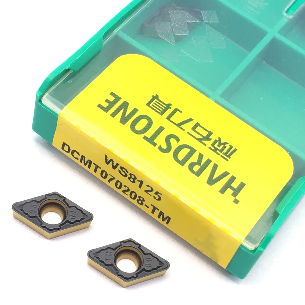 Сверло WS8125 DCMT070208 TM 100% оригинал для стальных токарных инструментов WC типа U