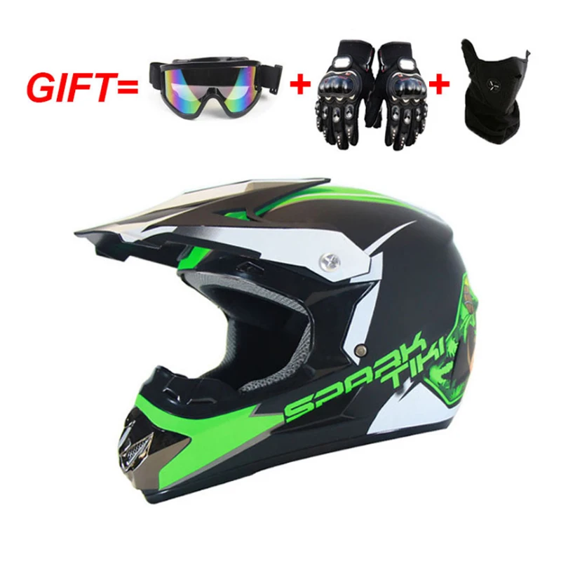 Взрослого мотоцикла Мотокросс внедорожный шлем ATV для езды на велосипеде по
