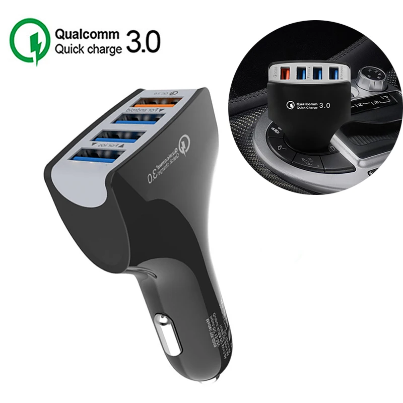 USB разветвитель для быстрой зарядки телефона QC 3 0 12 В|Адаптер питания| |