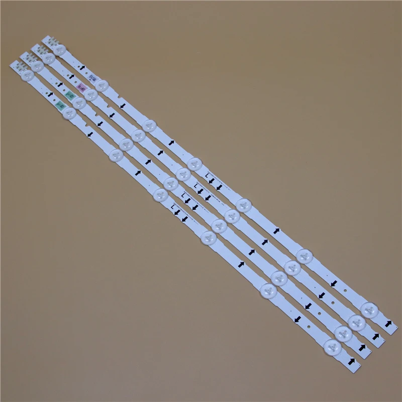 645mm TV LED Light Bars For Samsung UE32H5030AK UE32H5030AS UE32H5030AW UE32H5040AK Backlight Strip Kit 7 LED Lamps Lens 4 Bands