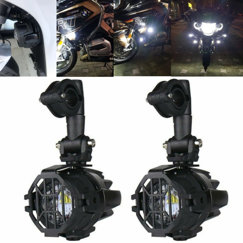 

40W LED Auxiliary Lamp Fog Driving Light Kits LED Light Bulbs DRL for Motorcycle BMW K1600 R1200G