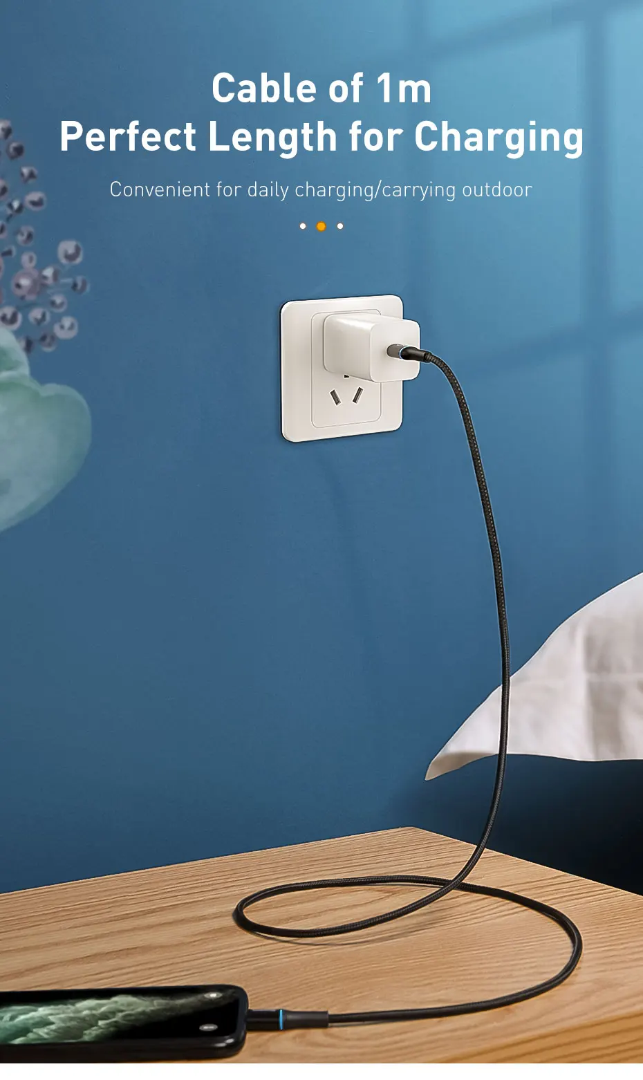 Baseus 18 Вт PD кабель для быстрой зарядки для iPhone 11 Pro Max Xs Xr usb type C для Lightning Кабель для iPhone X 8 7 Plus зарядное устройство
