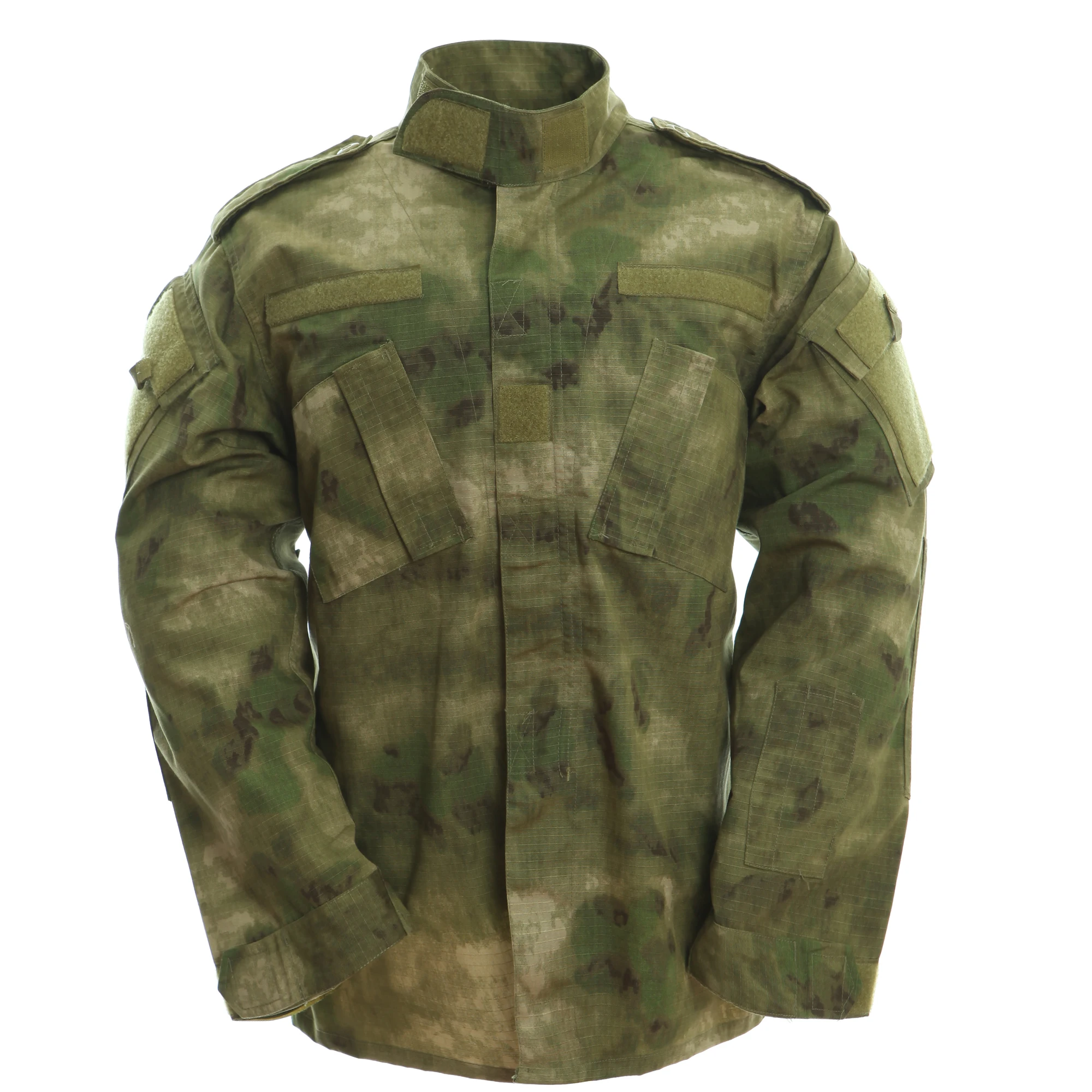 A-TACS Военная Униформа FG Camoflage Standard ACU армии США для военных правоохранительных