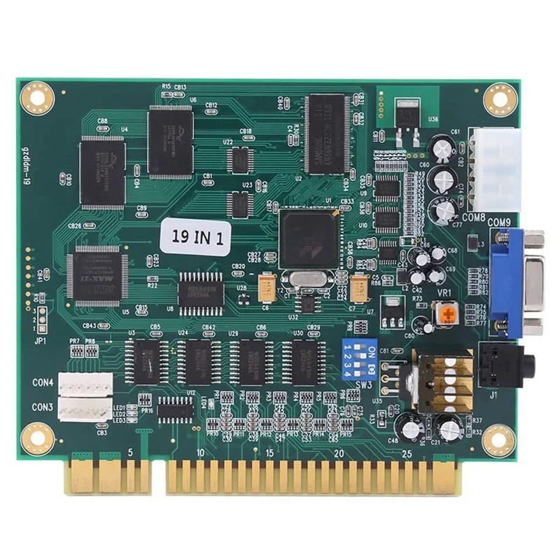 

19-in-1 Arcade Classic Game PCB Board VGA Output, Used for Arcade Motherboard Replacement Parts