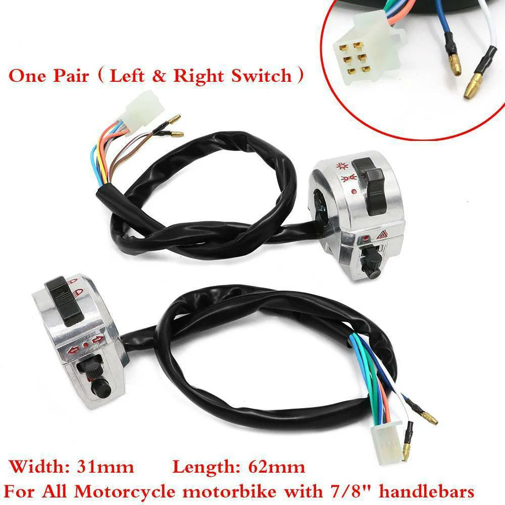 12 В мотоциклетные шестерни управления свет включения выключения питания