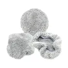 Швабра для мытья окон, тряпка для мытья, робот-пылесос, влажная Швабра для hobot168 188, голубаясерая, высококачественные детали для пылесоса