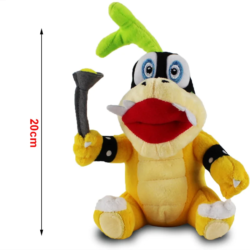 A-opp bag Супер Марио Broser JR 3D Land Bone Kubah Koopa Dragon Темный боусер Kamek Waluigi Wario Lemmy Morton Roy Bully Odyssey плюшевые игрушки - Цвет: A-opp bag