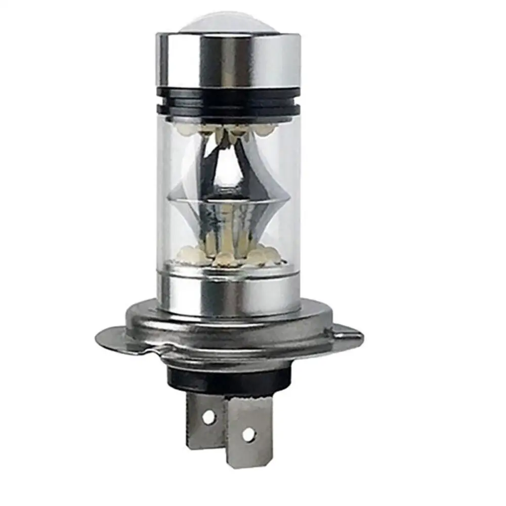 

100W H4 H7 Super Bright 20SMD LED Car Daytime Running Driving Fog Light Lamp