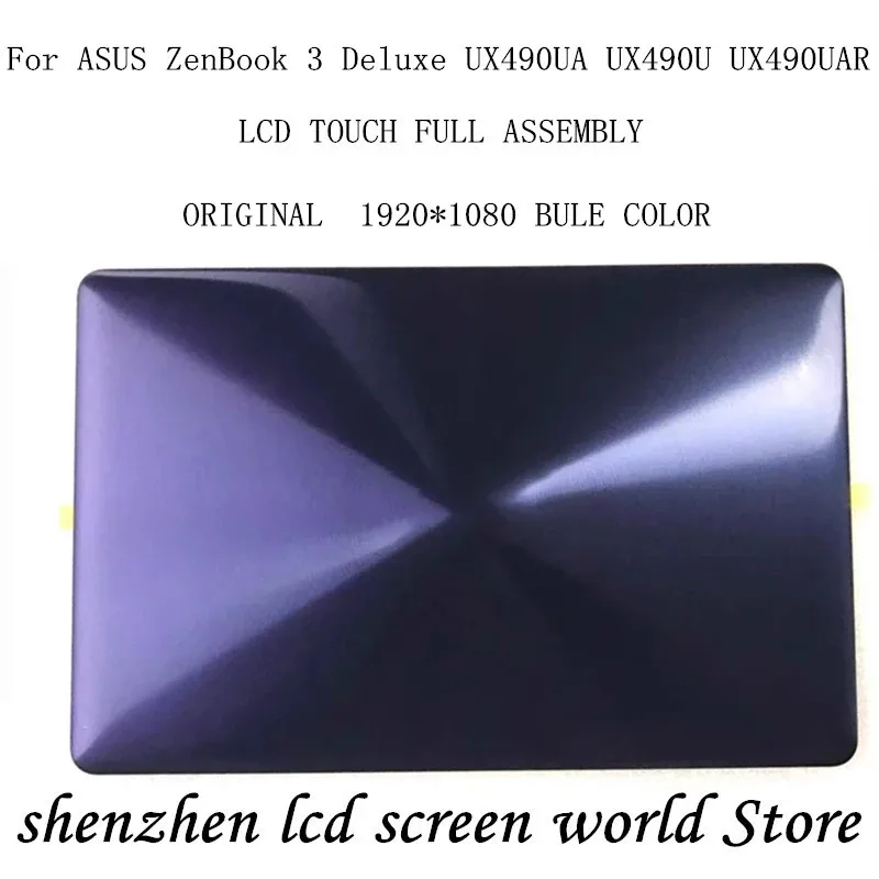 Оригинальный ЖК-экран 14 &quotдля ASUS ZenBook 3 Deluxe UX490UA UX490U UX490 | Компьютеры и офис