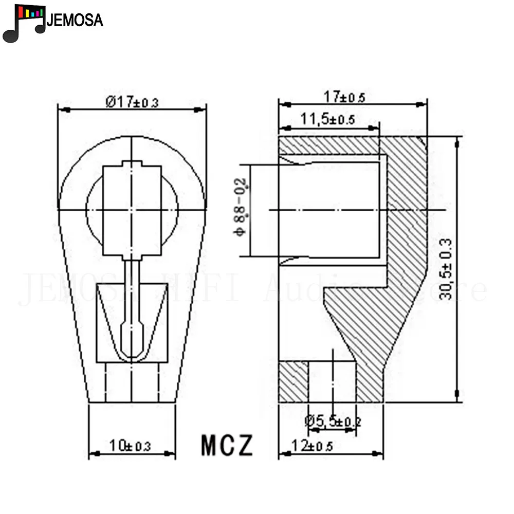 Вакуумная крышка анода 8 мм из керамики 10 шт. колпачок MCZ для 807 FU7 FU25 6146B 310A 24A