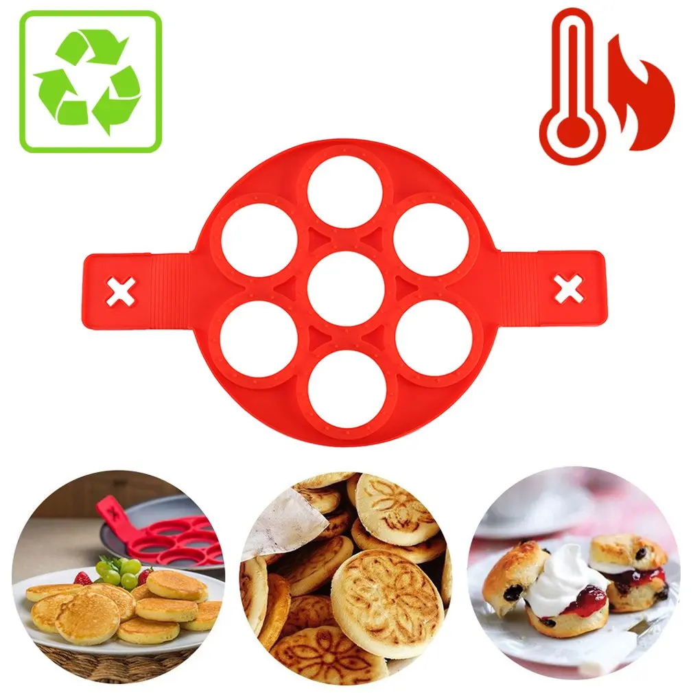 Антипригарная форма для приготовления блинов силиконовая выпечки тортов яиц