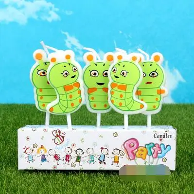 Hot Selling Newest 2021 Color English Birthday Candles Children During The Day Celebration Party Cake Baking Sweets Package Mail | Дом и сад
