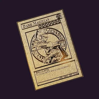 YU GI OH Золотая карта металлическая карта местный японский Золотой глаз белый дракон VOL издание Коллекционная карта детская игрушка подарок - Цвет: HMD-Y