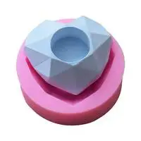 type 6 DIY силиконовая кастрюля формы Искусство ремесло полигональные чашки формы DIY суккулент цветочный горшок глина гипсовая штукатурка плесень бетона - Цвет: type 6