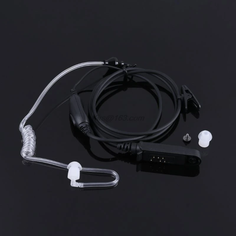 Водонепроницаемый Скрытый воздушный акустический трубчатый наушник гарнитура