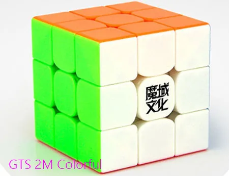 Moyu WeiLong GTS Серия 3X3X3 Магнитный магический скоростной куб позиция головоломка для WCA GTSV1 GTS2 GTS2M версия II GTS - Цвет: GTS2M  magnetic C
