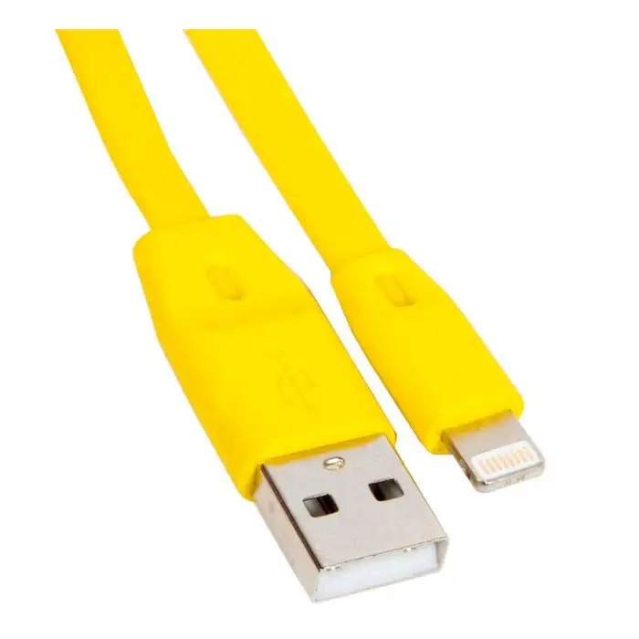 Кабель USB REMAX RC-001i Full Speed для Lightning 2.4А длина 1.0м желтый | Мобильные телефоны и