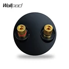 Wallpad L6, 5 цветов, аудио динамик Phono, 2-контактный разъем, модуль, выходная проводка, панель сделай сам, Бесплатная комбинация