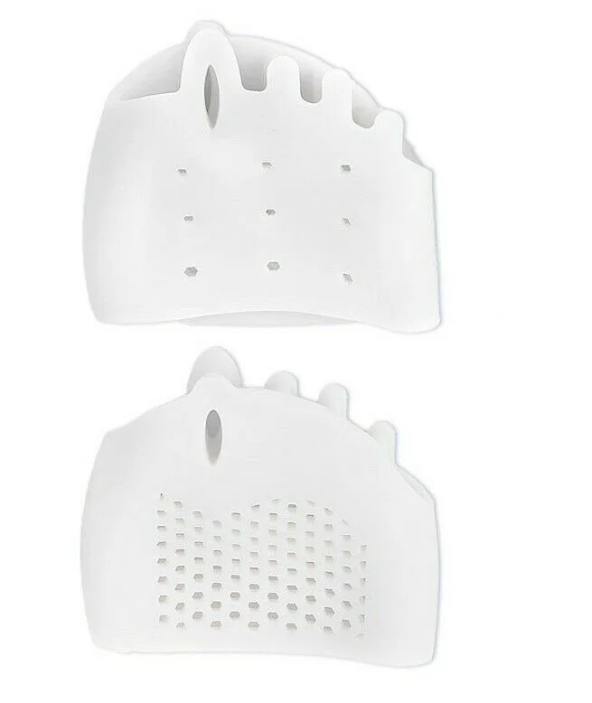 

2X silicone gel for toe cyst orthosis, straight hair separator, pain feet Tools