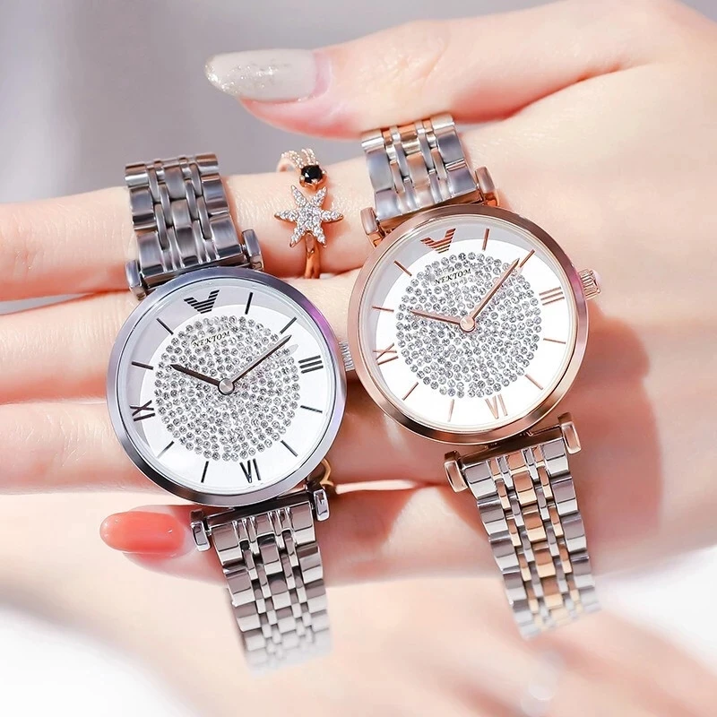 

NEKTOM 8227 Marke Luxus Starry Sky Dame Uhren trend Mode Casual Uhr Wasserdicht Lady Quarz Wristwatches