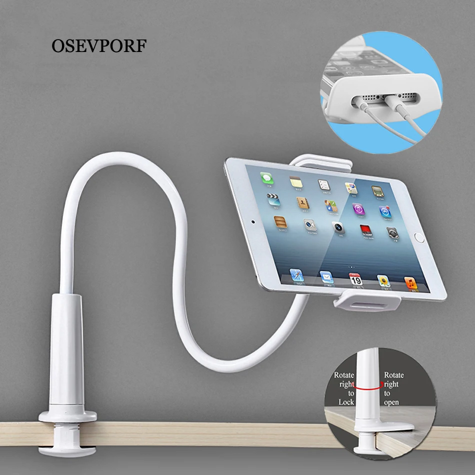 Универсальный держатель для телефона ленивых Настольная кровать боковой